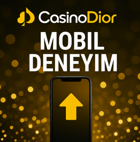 Casinodior mobil deneyim, oyunların hızlı yüklenmesini ve kesintisiz akışı mümkün kılar.